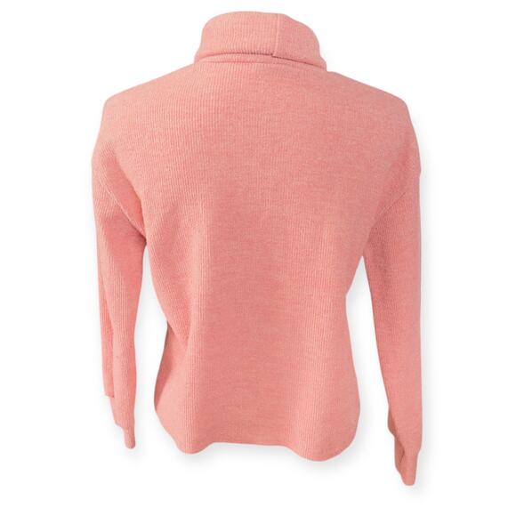 Long Sleeve Turtleneck Cropped Sweater - Picture 3 of 5